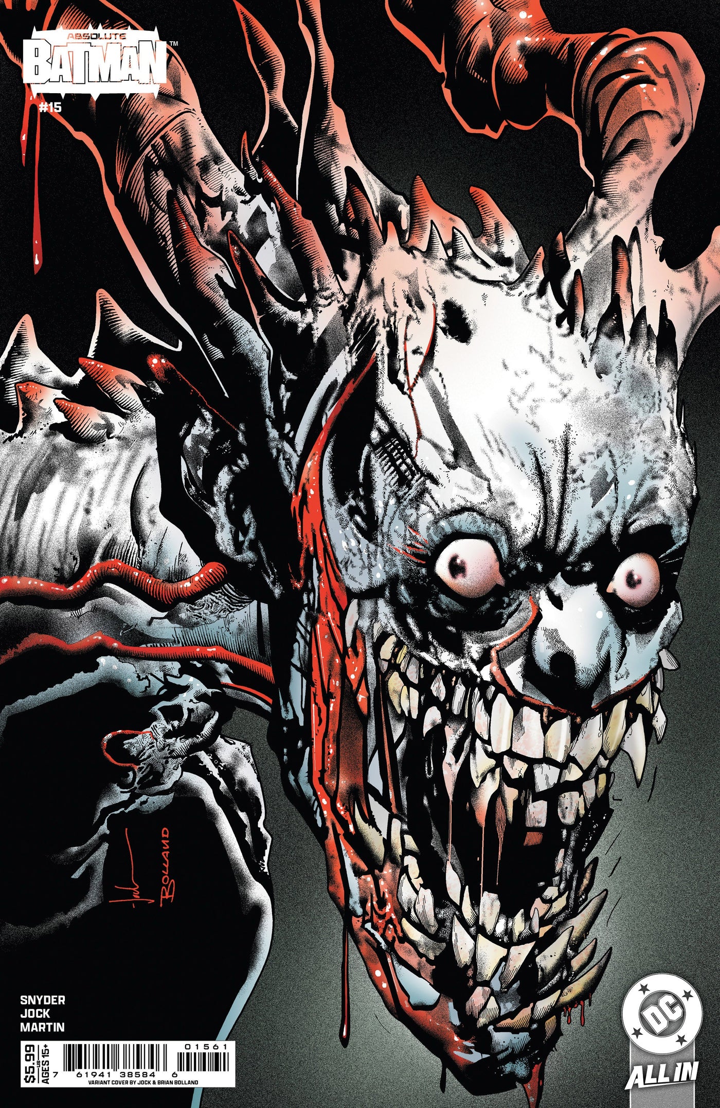 Absolute Batman #15 D Brian Bolland Variant (12/10/2025) Dc