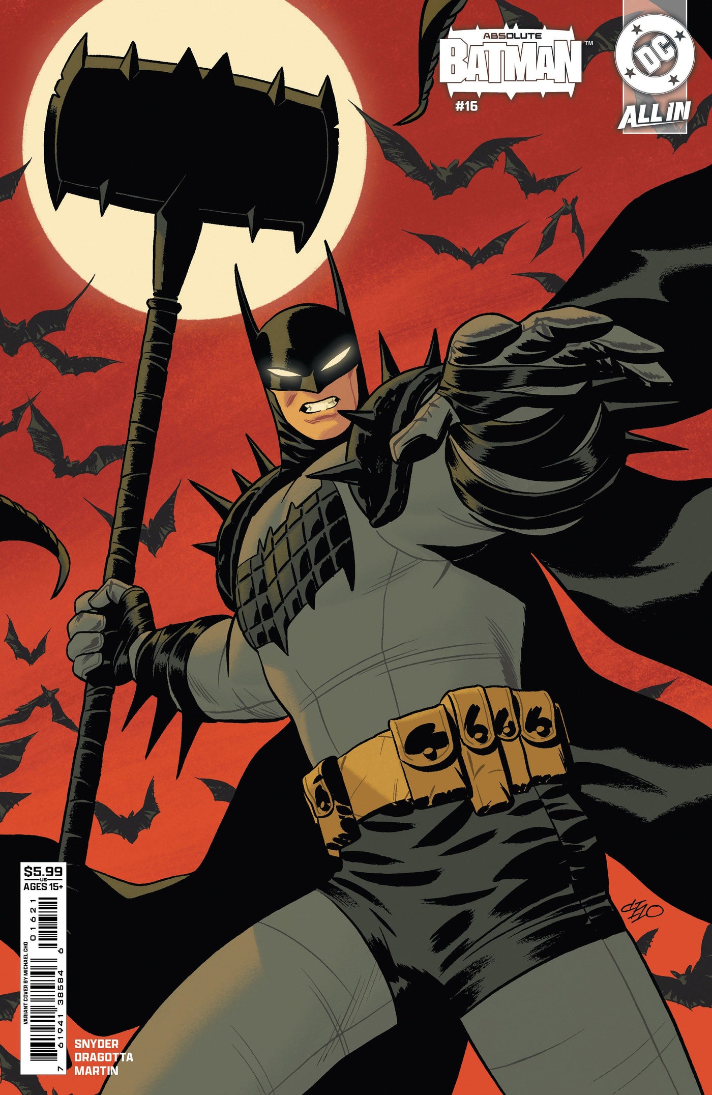Absolute Batman #16 B Michael Cho Variant (01/28/2026) Dc