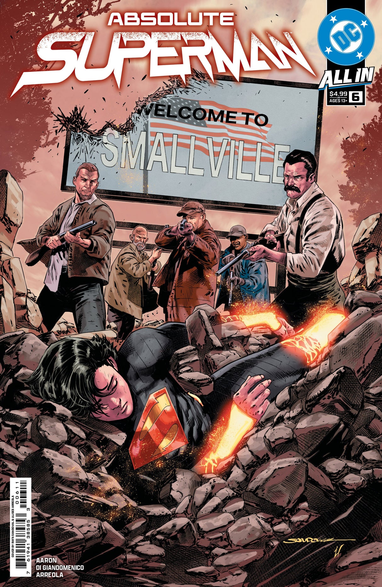 Absolute Superman #6 A1 Cover Set Of 5 1:25 1:50 (04/02/2025) Dc