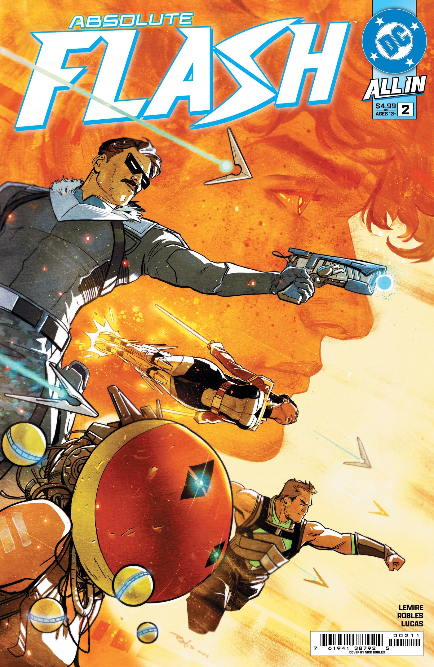 Absolute Flash #2 2nd Print Nick Robles Variant (10/08/2025) Dc