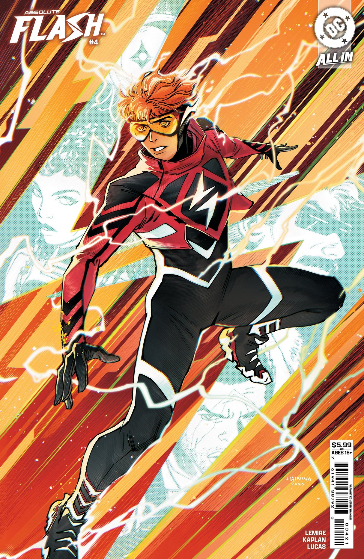 Absolute Flash #4 A1 Cover Set Of 5 1:25 1:50 (06/18/2025) Dc