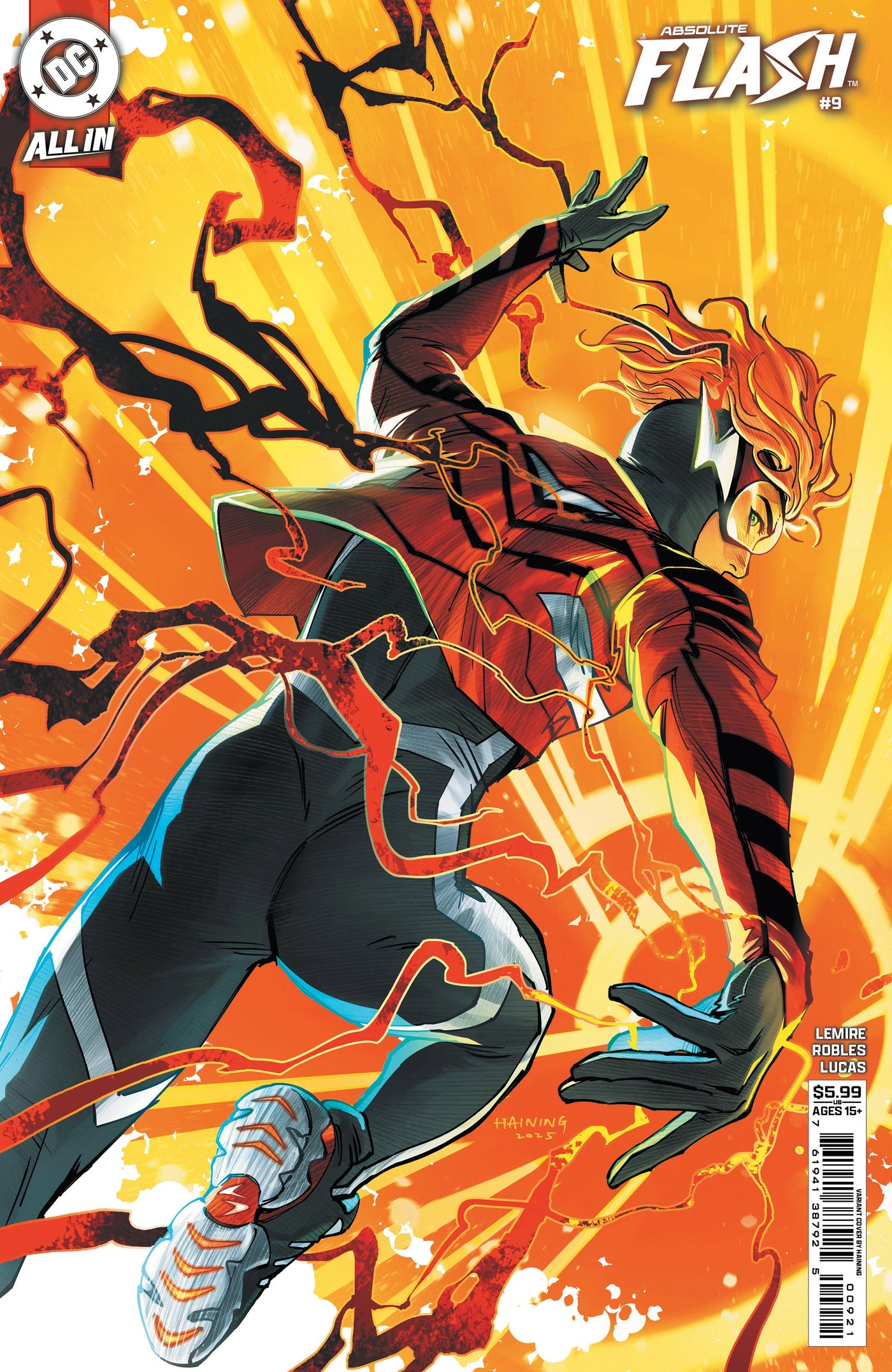 Absolute Flash #9 D Haining Variant (11/19/2025) Dc
