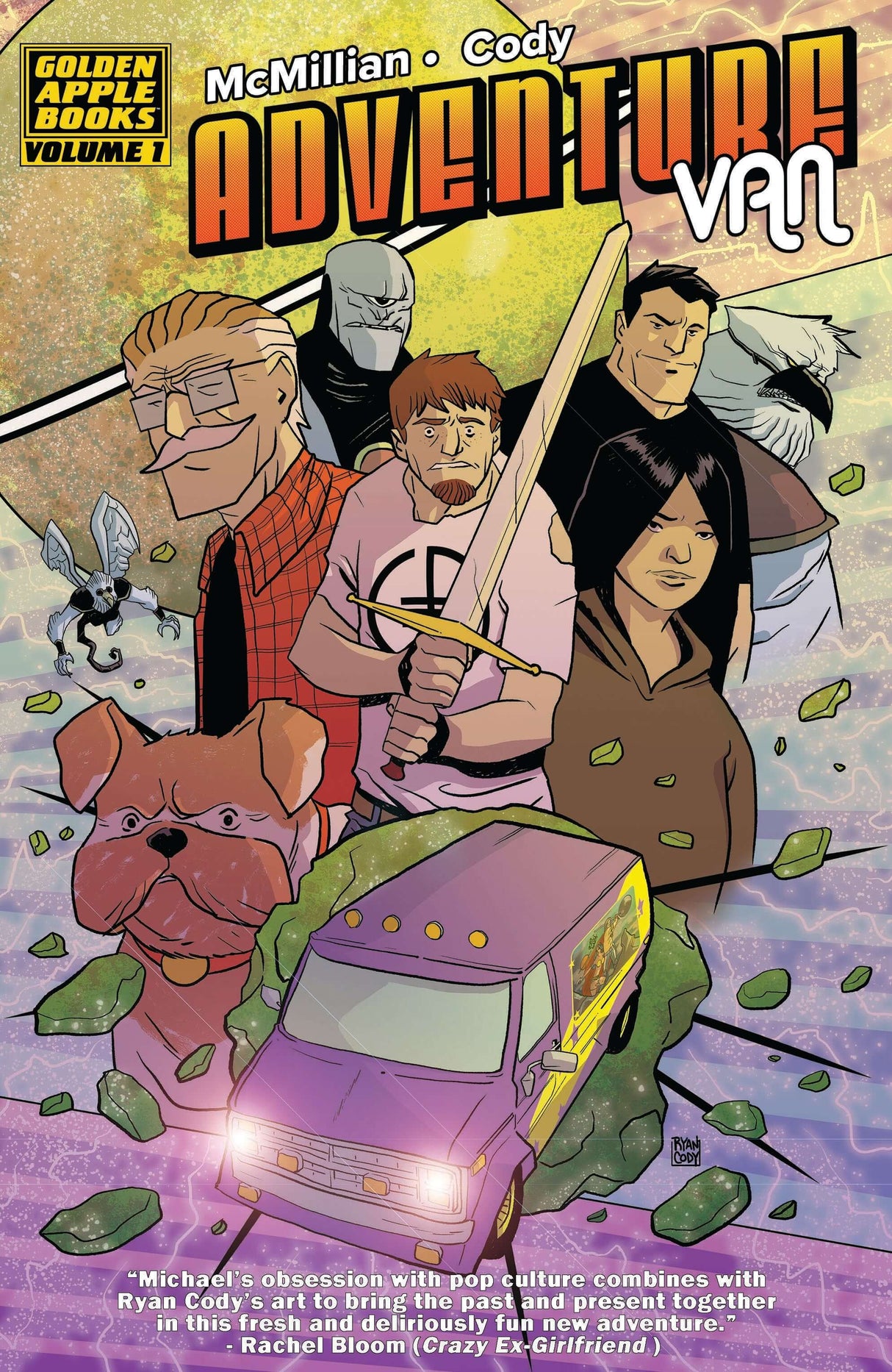 ADVENTURE VAN TP Vol 1 by Michael McMillian and Ryan Cody (Golden Apple Books)