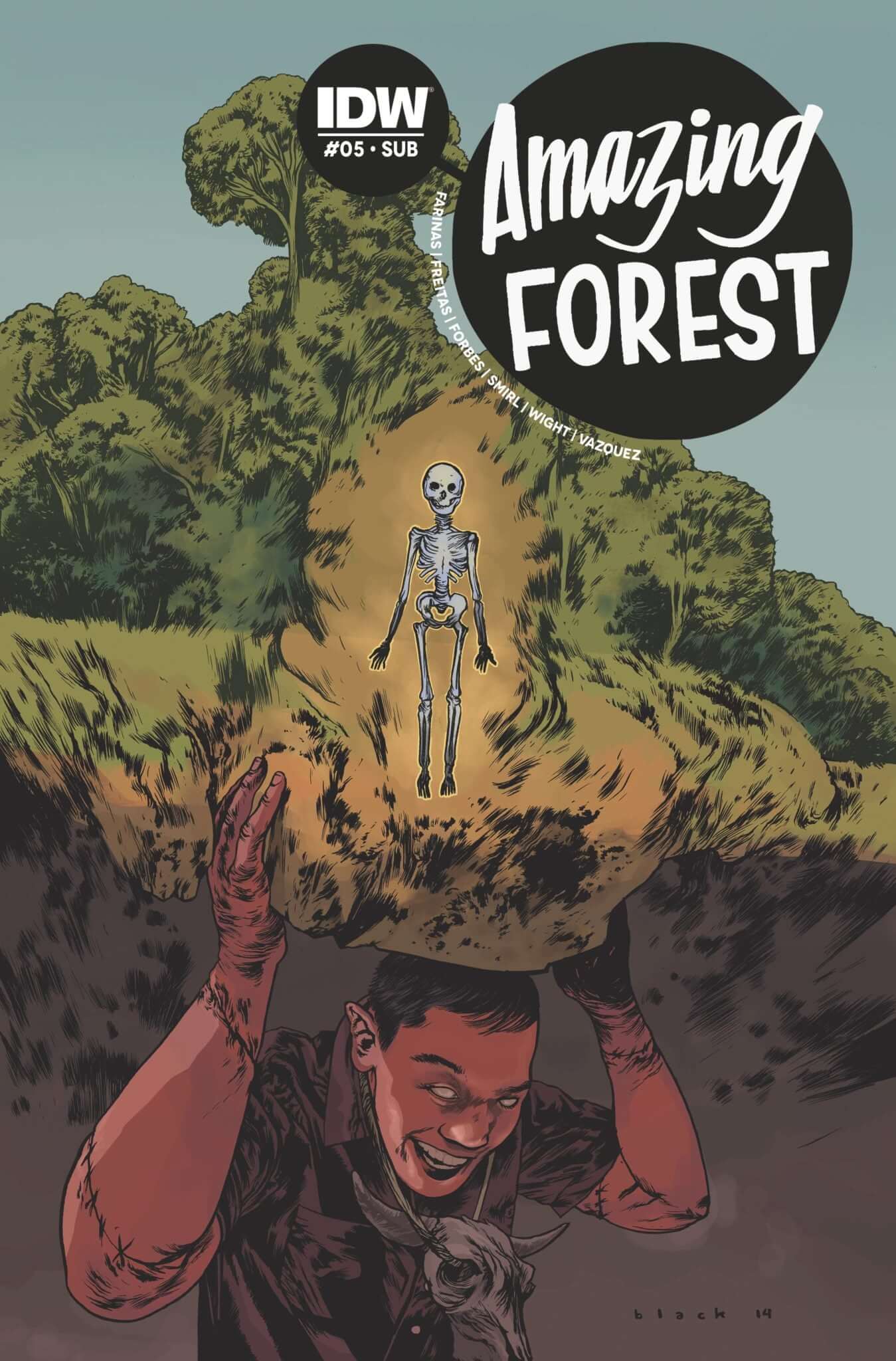 Amazing Forest 5 Sub IDW 2016