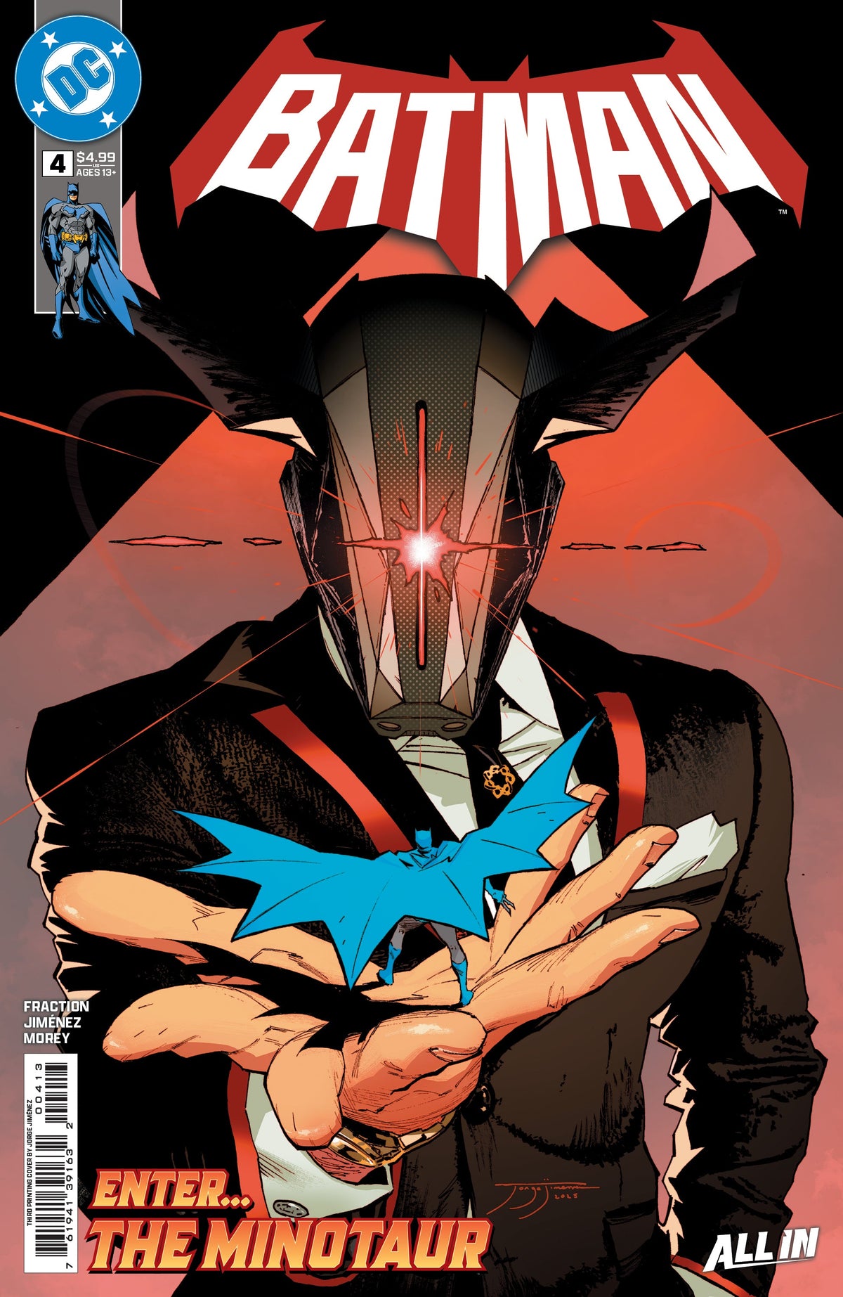 Batman #4 3rd Print Jorge Jimenez Variant (09/02/2026) Dc