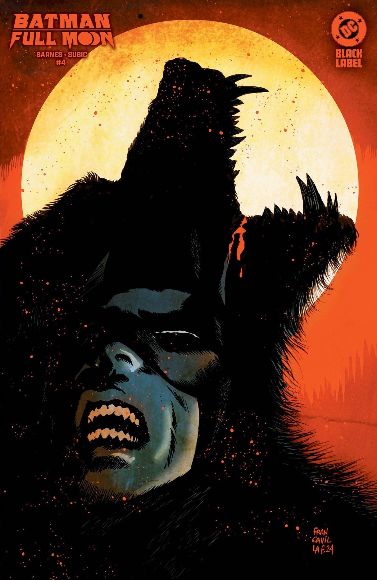 Batman Full Moon #4 (Of 4) Francesco Francavilla Variant (03/05/2025) Dc