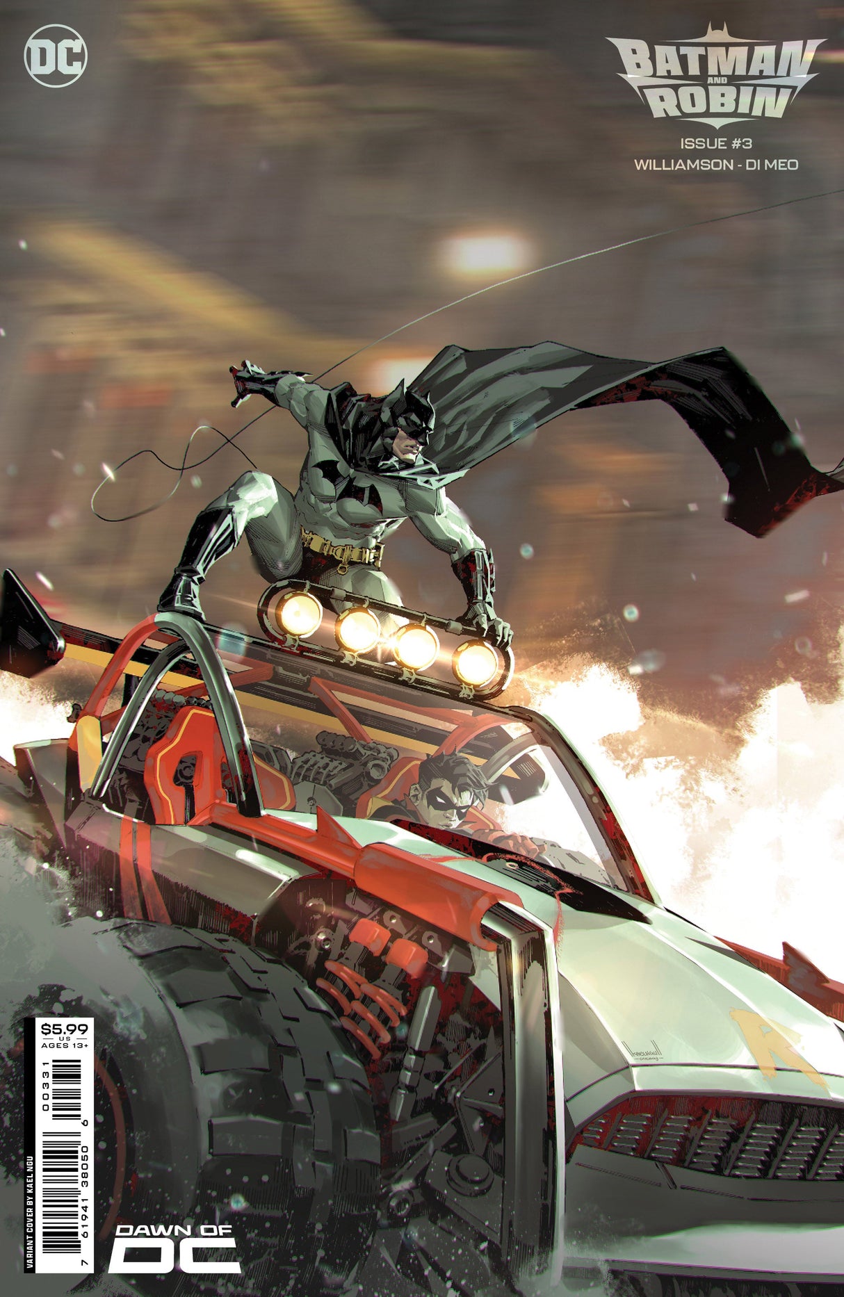 Batman And Robin #3 C Kael Ngu Card Stock Variant (11/14/2023) Dc