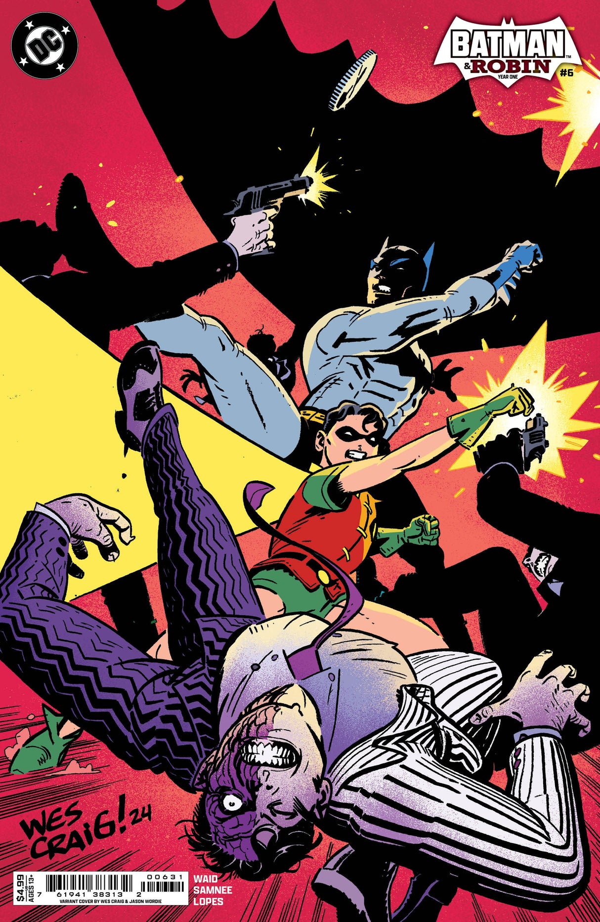 Batman & Robin Year One #6 (Of 12) C Wes Craig Variant (03/19/2025) Dc