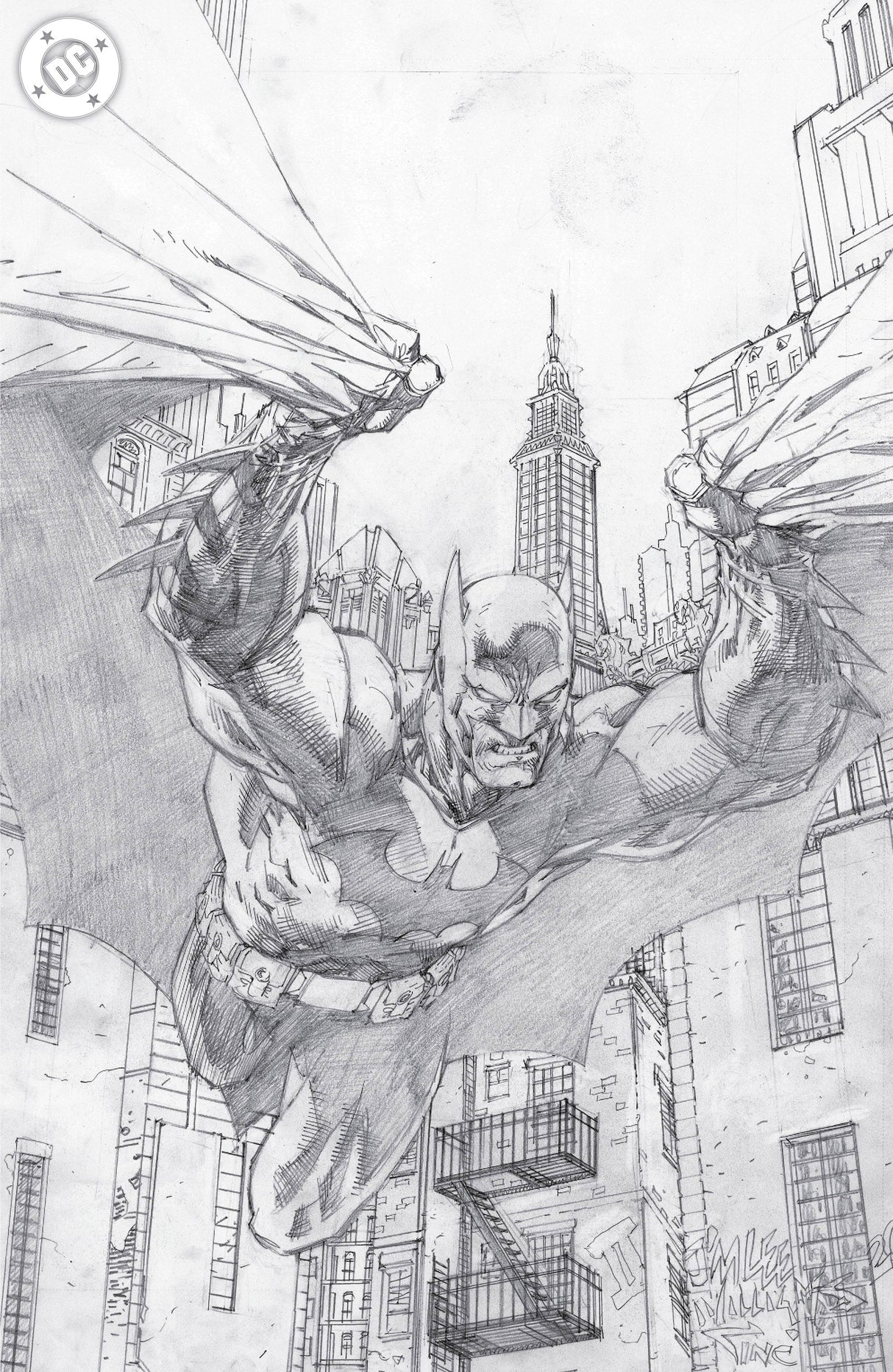 Batman #158 O 1:250 Jim Lee Pencils Virgin Variant (03/26/2025) Dc