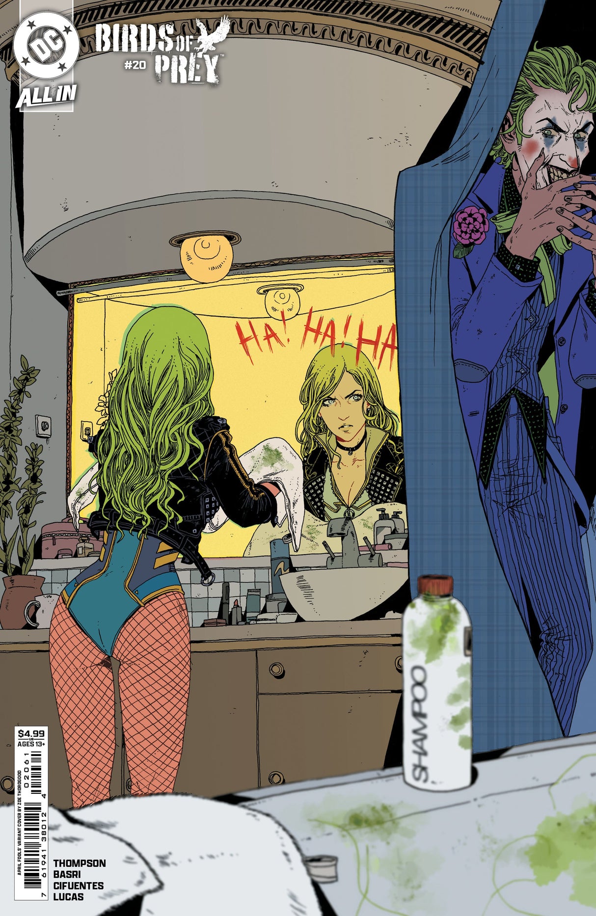 Birds Of Prey #20 D Zoe Thorogood April Fools Variant (04/02/2025) Dc