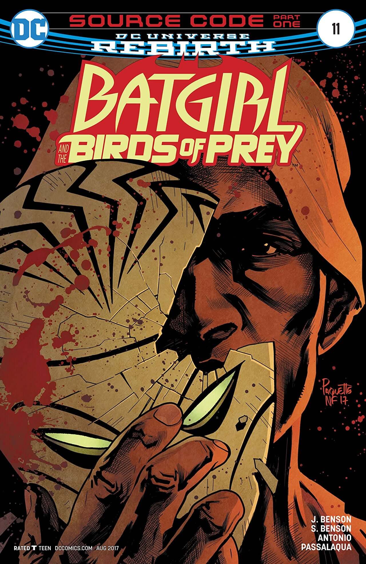 Batgirl Birds of Prey 11 DC 2016 Yanick Paquette Julie Benson Rebirth