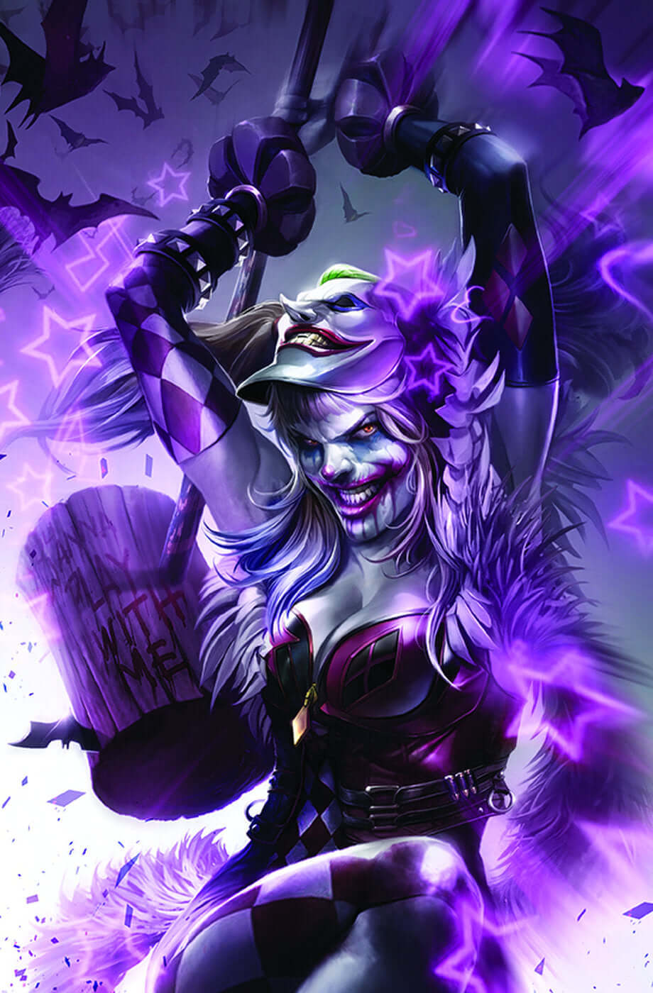 Batman #93 B Card Stock Francesco Mattina Variant GGA Harley Quinn (06/24/2020) DC