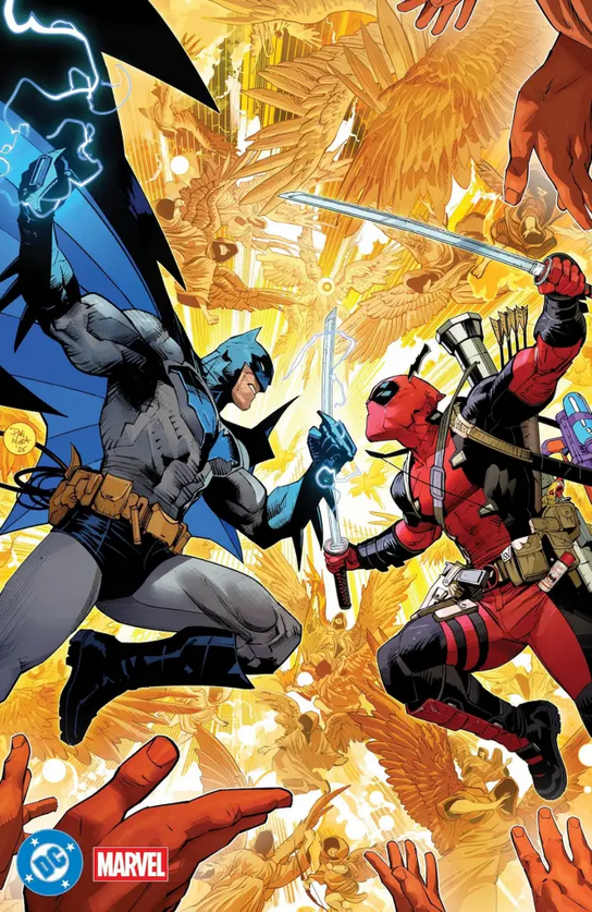 Dc Marvel Batman Deadpool #1 (One Shot) T Dan Mora Foil Variant (11/19/2025) Dc