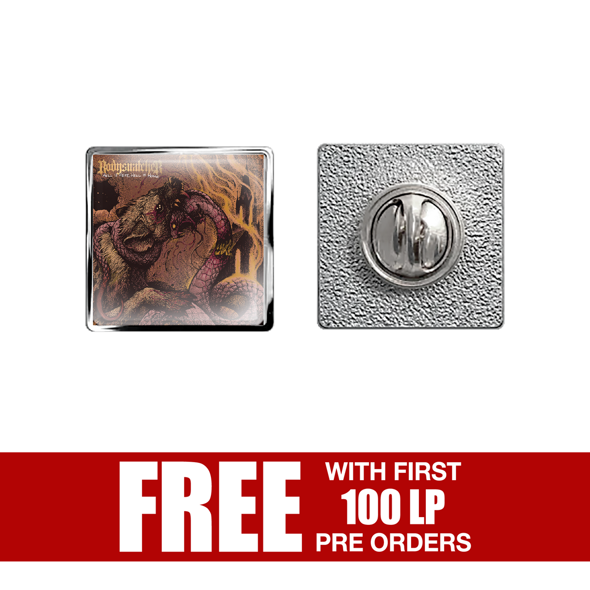 Bodysnatcher - Hell is Here, Hell Is Home on Venom Mint Splatter Vinyl