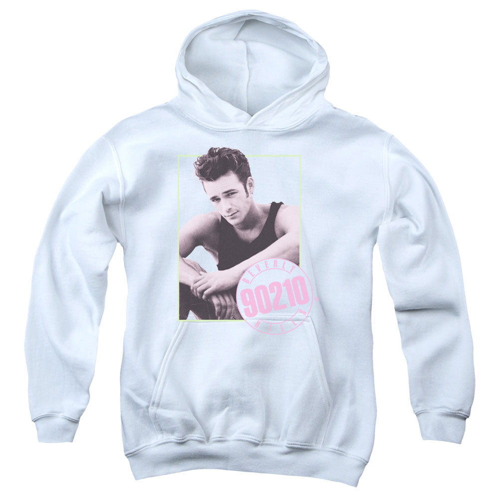 90210 Dylan Kids Youth Hoodie White Officially Licensed