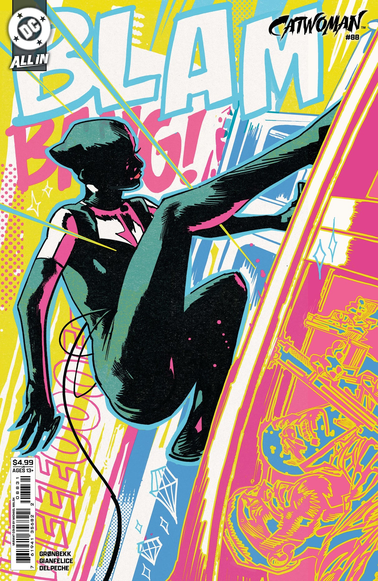 Catwoman #88 C Michael Walsh Variant (06/17/2026) Dc