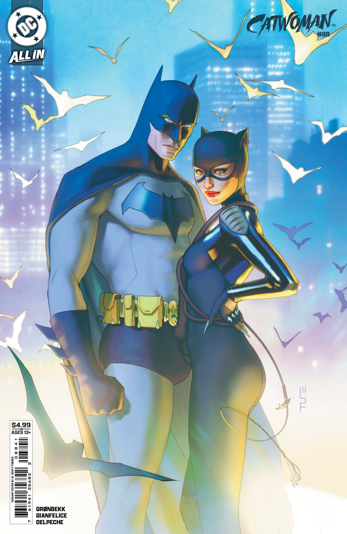 Catwoman #88 D W Scott Forbes Variant (06/17/2026) Dc