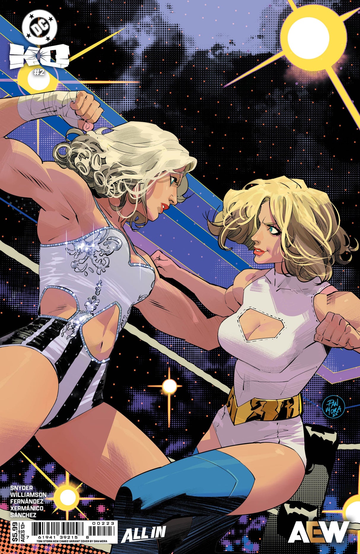 Dc K.O. #2 (Of 4) I Dan Mora Aew Cameo Toni Storm Variant (11/26/2025) Dc