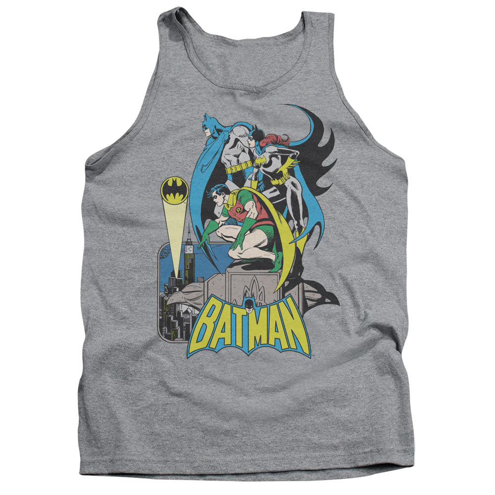 DC Comics Heroic Trio Mens Tank Top Shirt Athletic Heather Officially Licensed