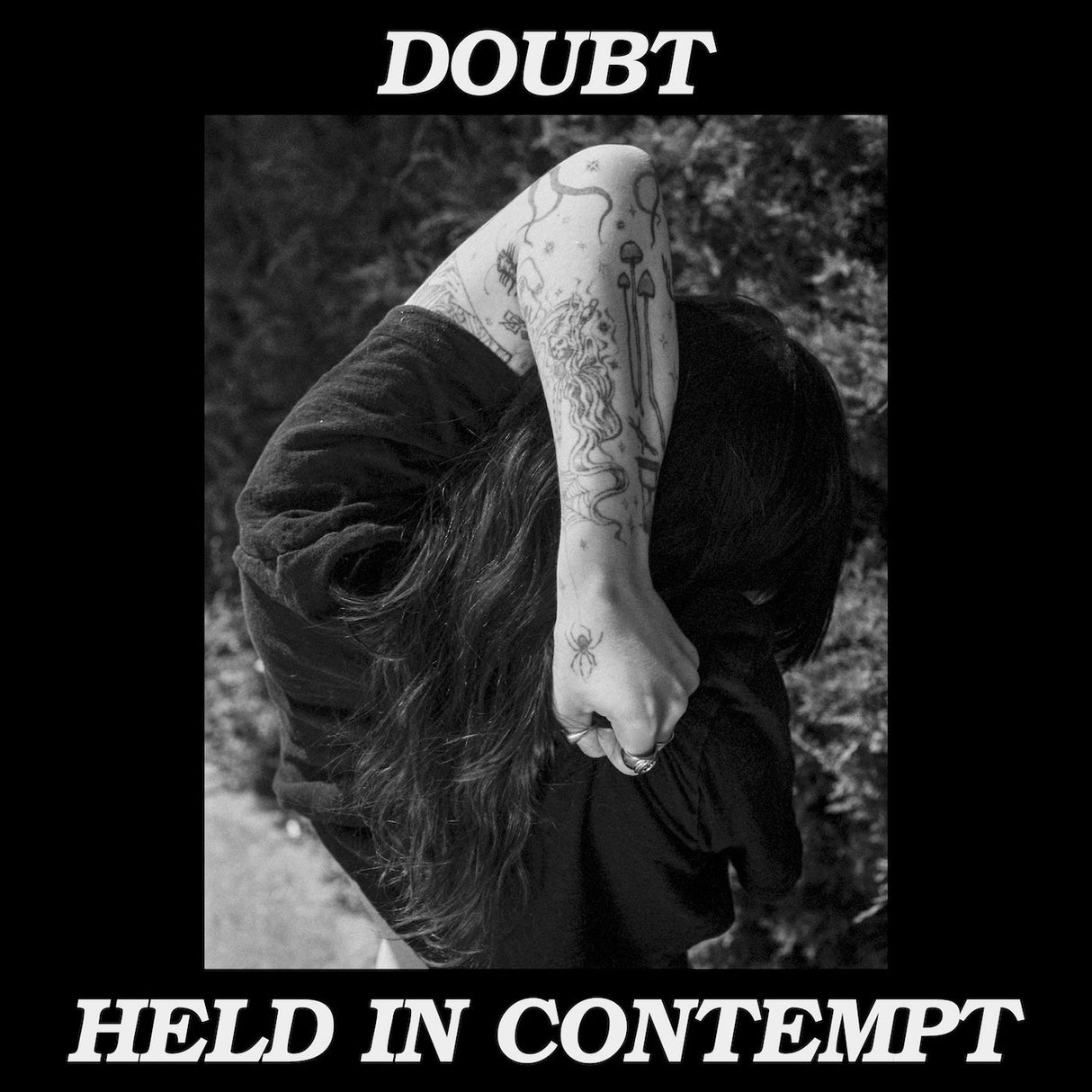 Doubt 'Held In Contempt' (CLEAR & APPLE RED SPLATTER) 7"