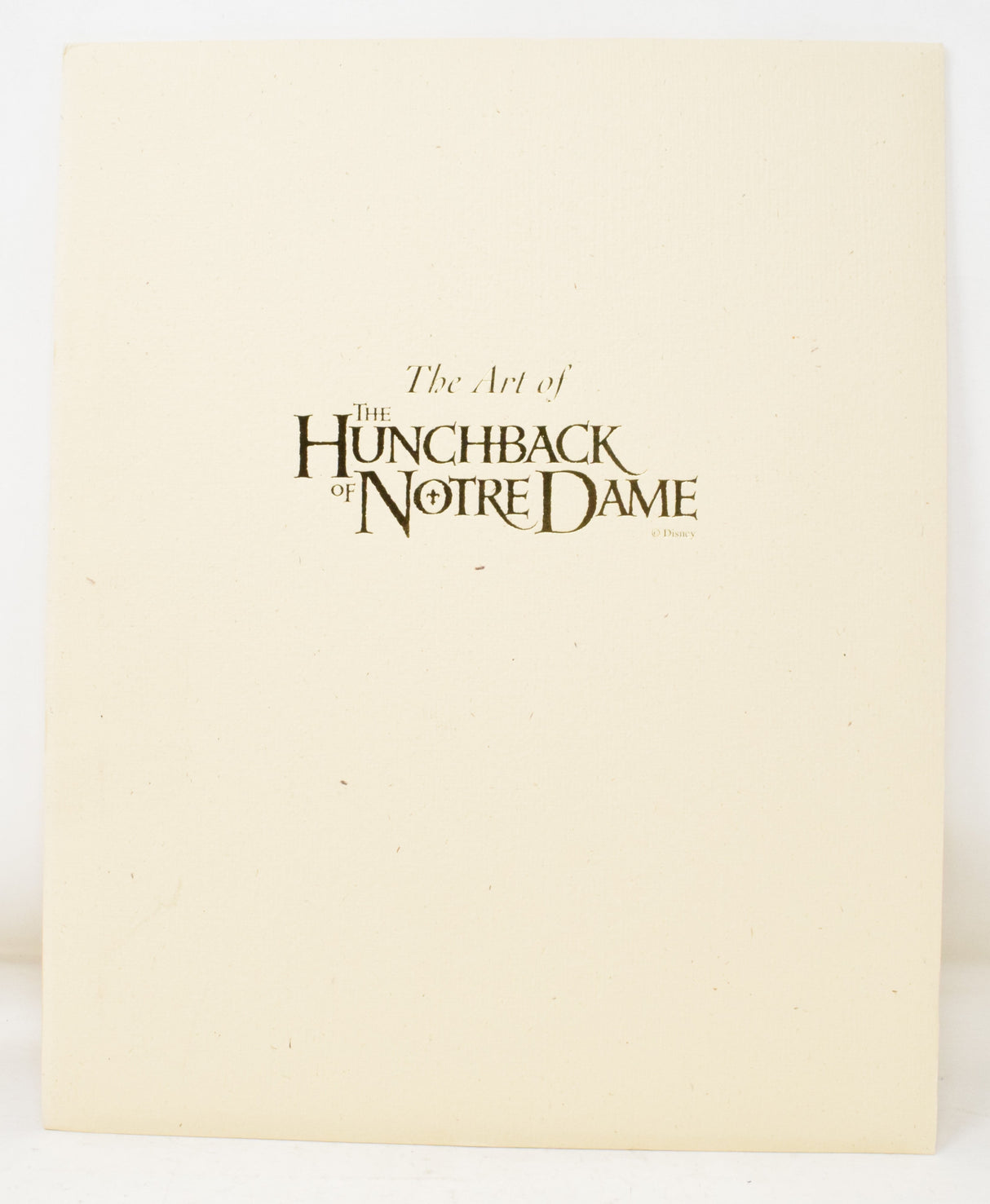 Art Of Hunchback Of Notre Dame HC Slipcase Sericel Disney Signed 4x