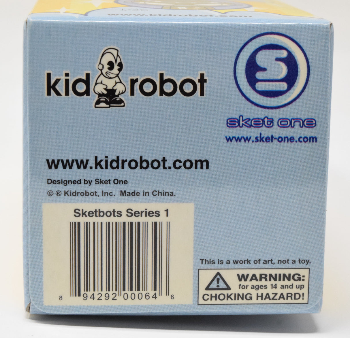 Kidrobot Sketbots Green Silver Vinyl Figure