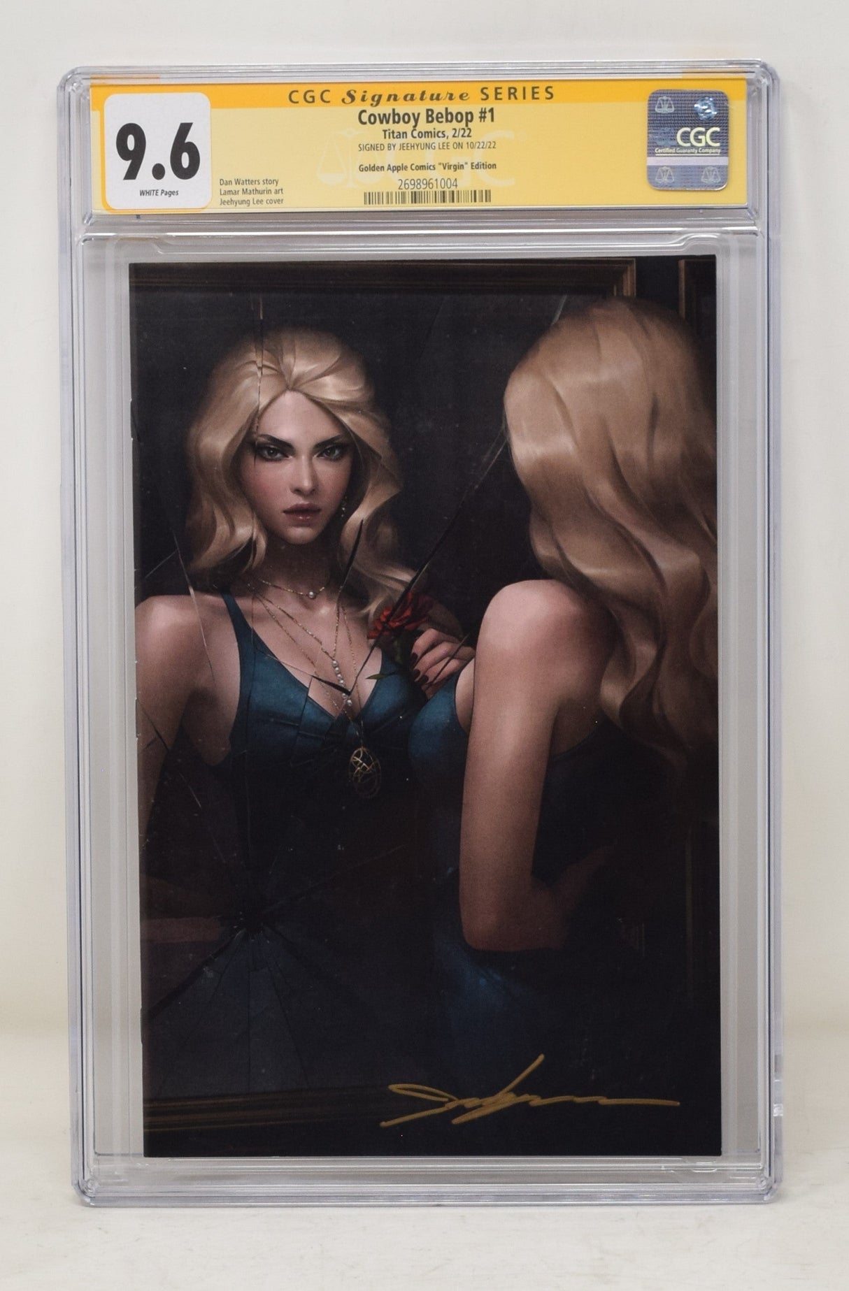 Cowboy Bebop #1 Jeehyung Lee Virgin Variant Netflix (01/26/2022) Titan CGC SS 9.6