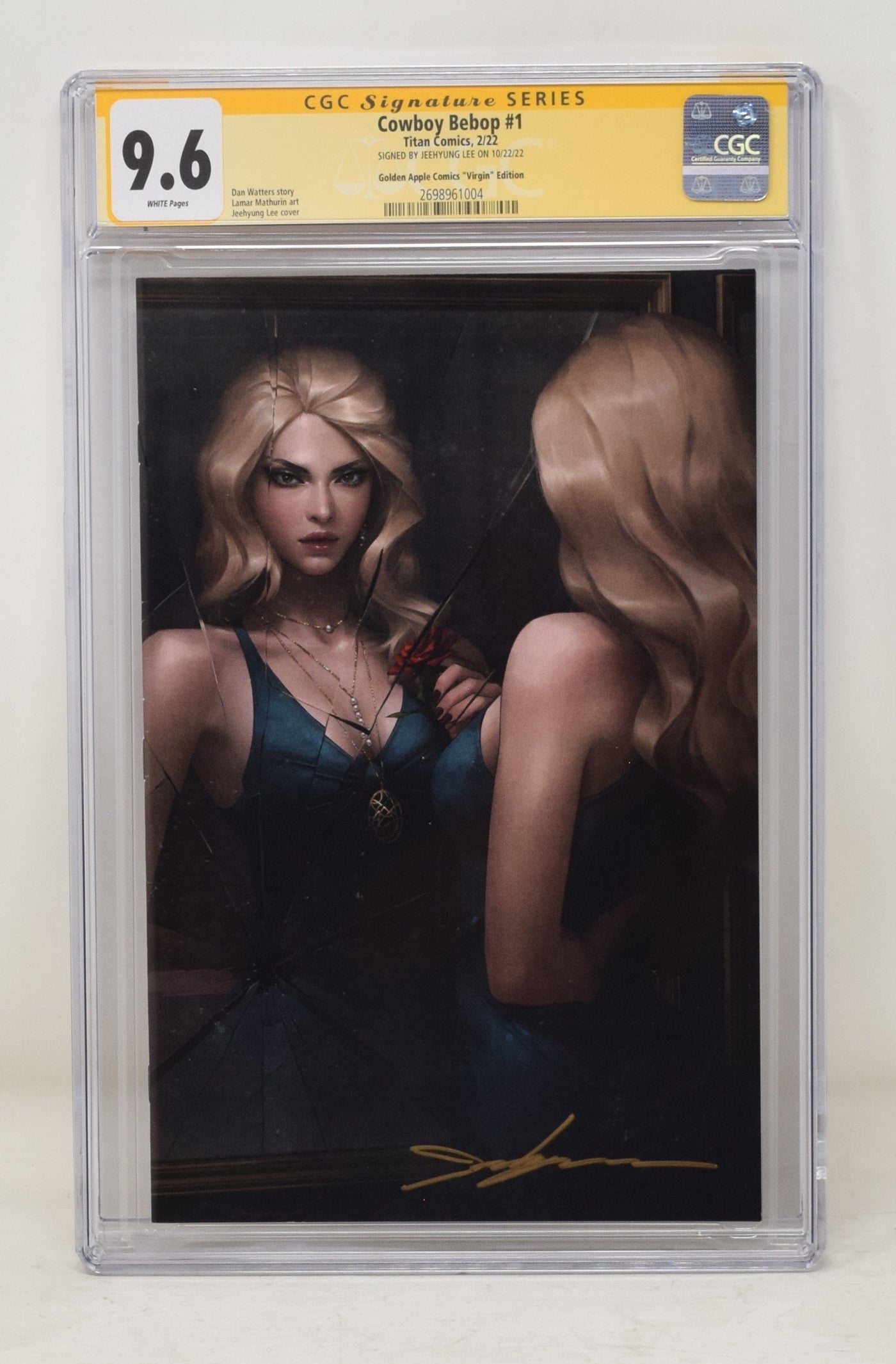 Cowboy Bebop #1 Jeehyung Lee Virgin Variant Netflix (01/26/2022) Titan CGC SS 9.6