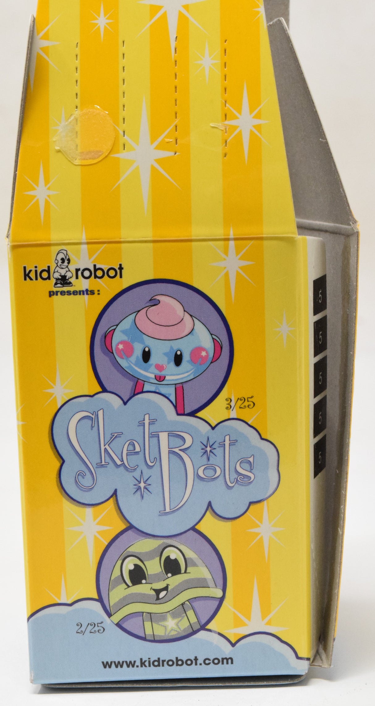 Kidrobot Sketbots Blue Vinyl Figure