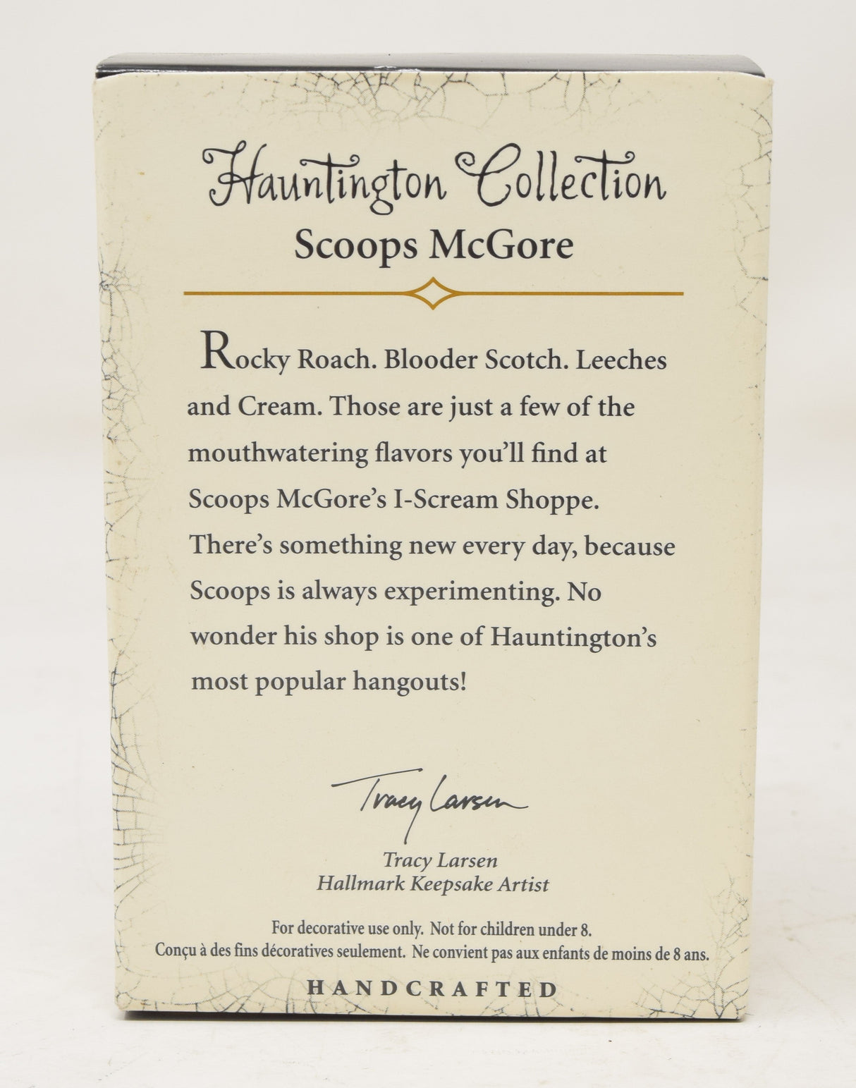 Hallmark Ornament Huntington Collection Scoops McGore Halloween Christmas 2005 NIB
