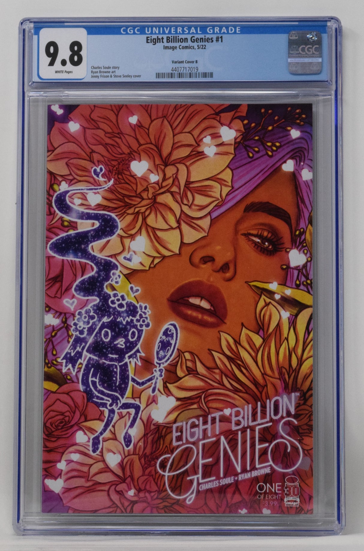 Eight Billion Genies 1 B Image 2022 CGC 9.8 Jenny Frison Variant