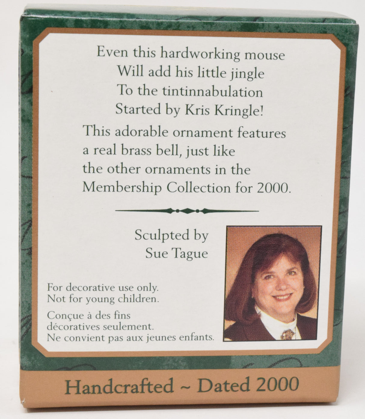 Hallmark Keepsake Christmas Ornament Club Membership Kit Set Of 3 2000 NIB