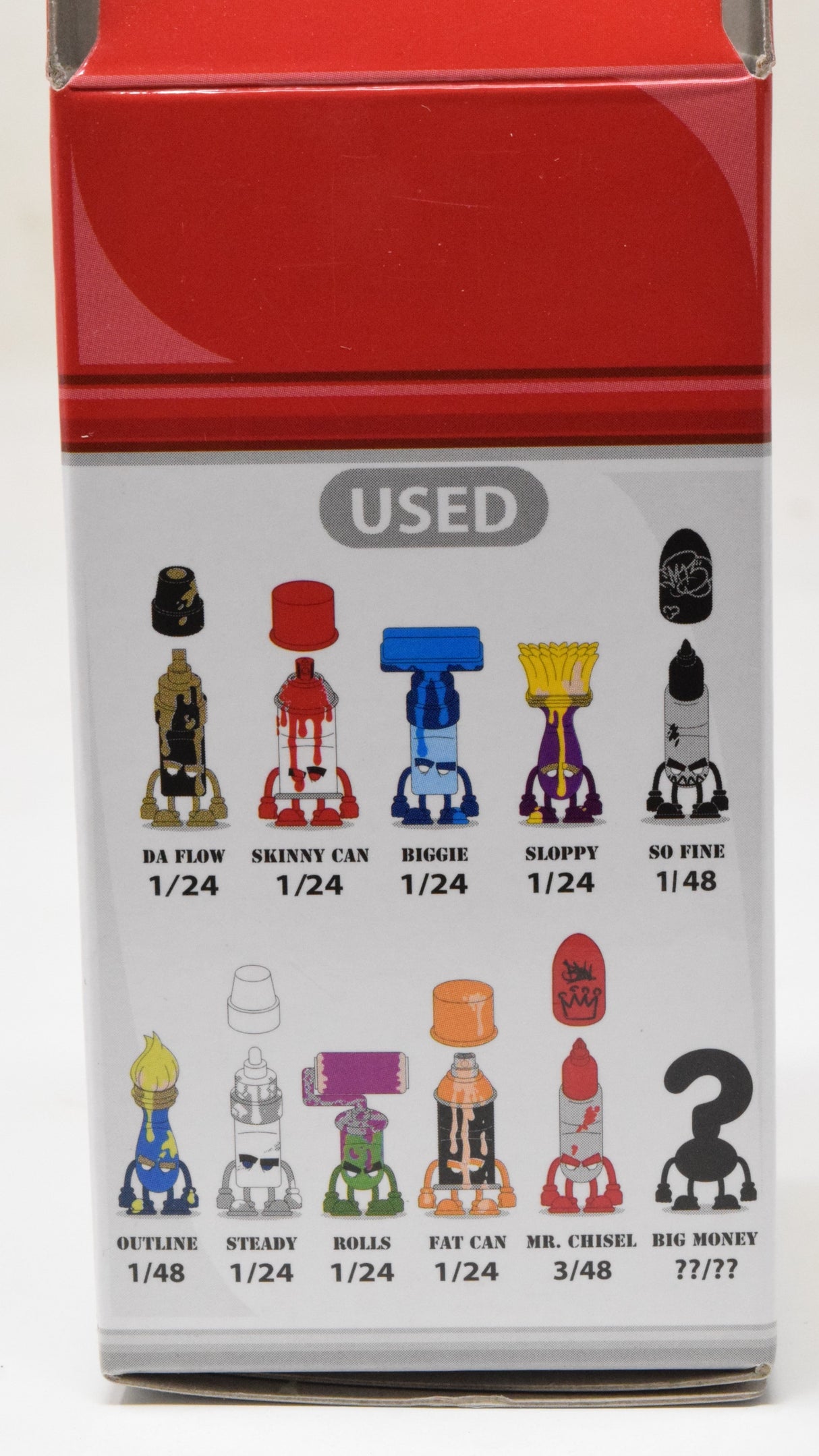 Kidrobot Bentworld Vandals Mad Mr Chisel New Vinyl Figure Spray Paint