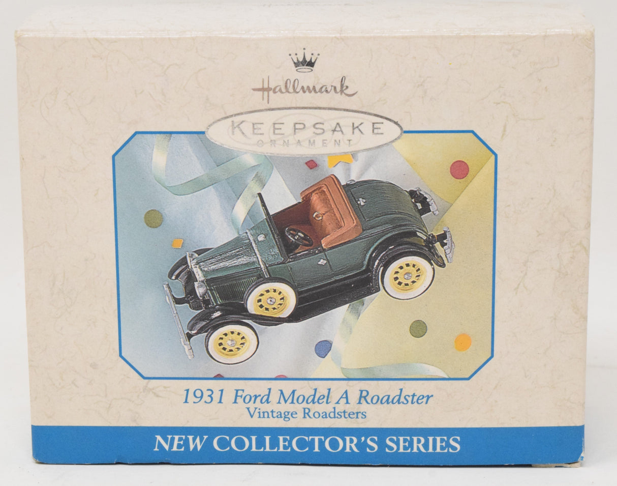 Hallmark Keepsake 1931 Ford Model A Roadster Christmas Ornament 1998 NIB
