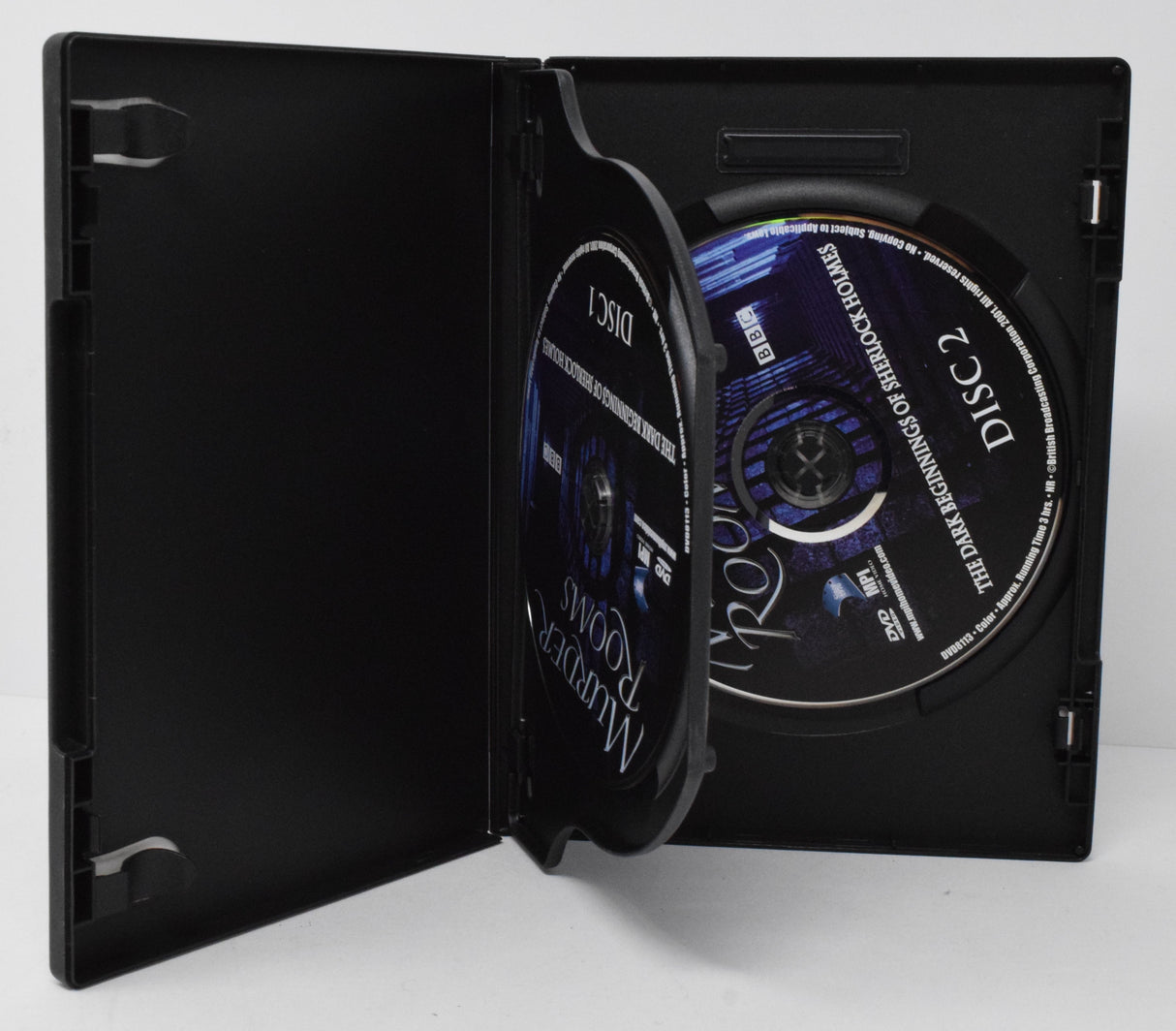 Murder Rooms DVD The Dark Beginnings of Sherlock Holmes 2 Disc Set