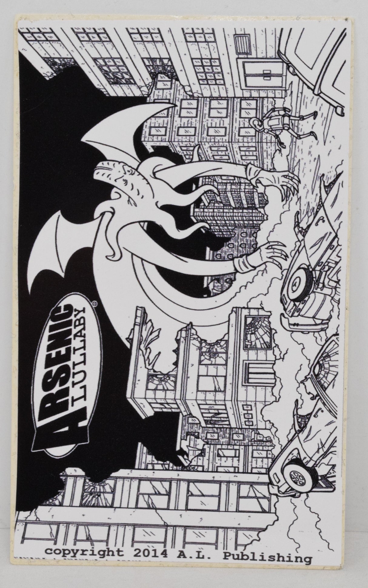 Arsenic Lullaby Devils Only Friend HC Signed Remark Pin Sticker Set