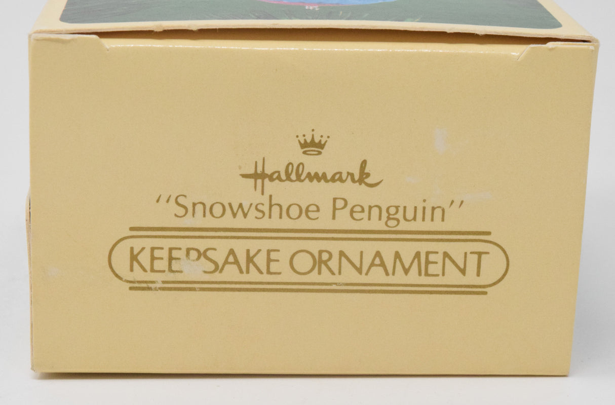 Hallmark Keepsake Snowshoe Penguin Christmas Ornament 1984 NIB