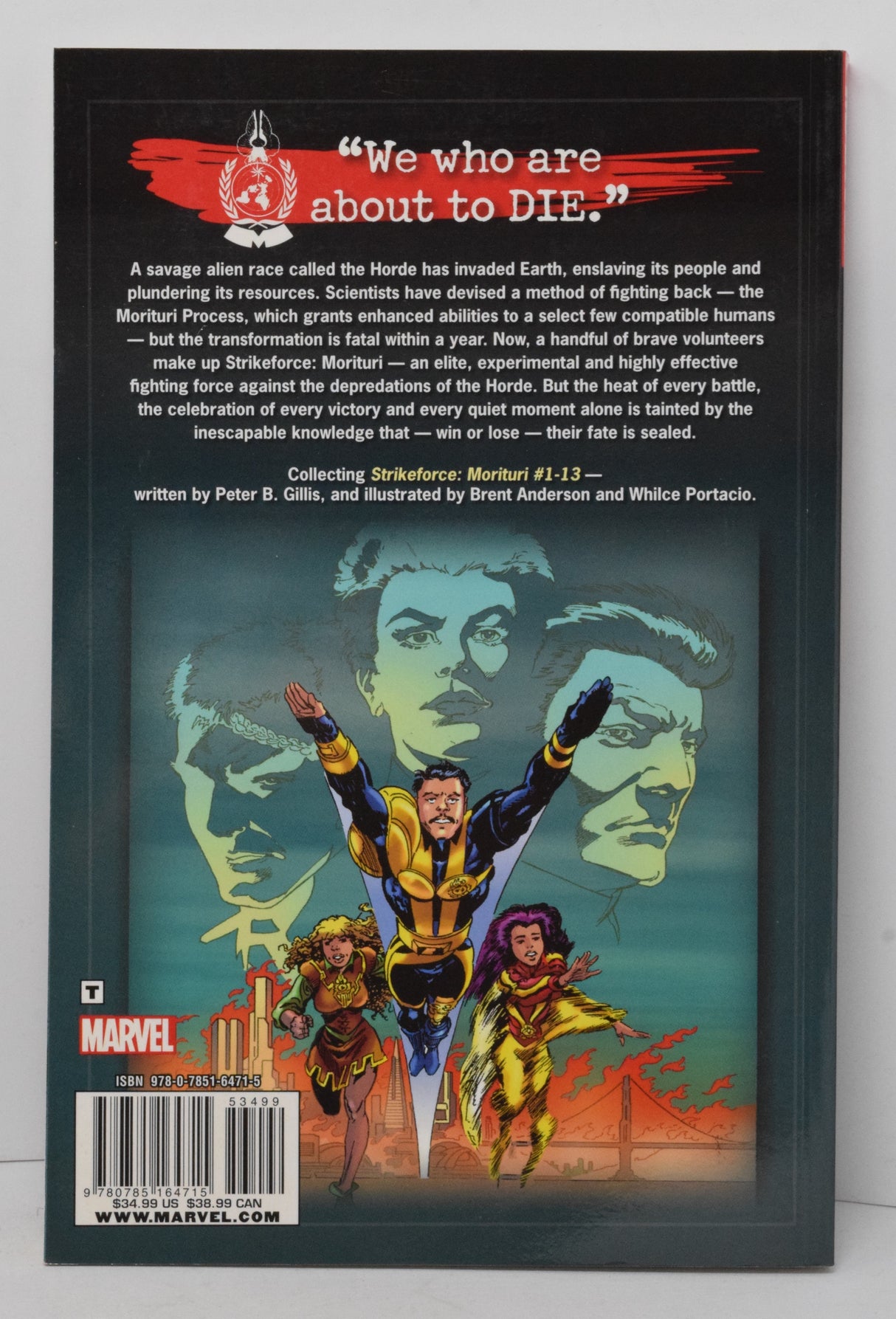 Strikeforce Morituri Vol 1 TP Marvel 2012 NM- 9.2 1 - 13