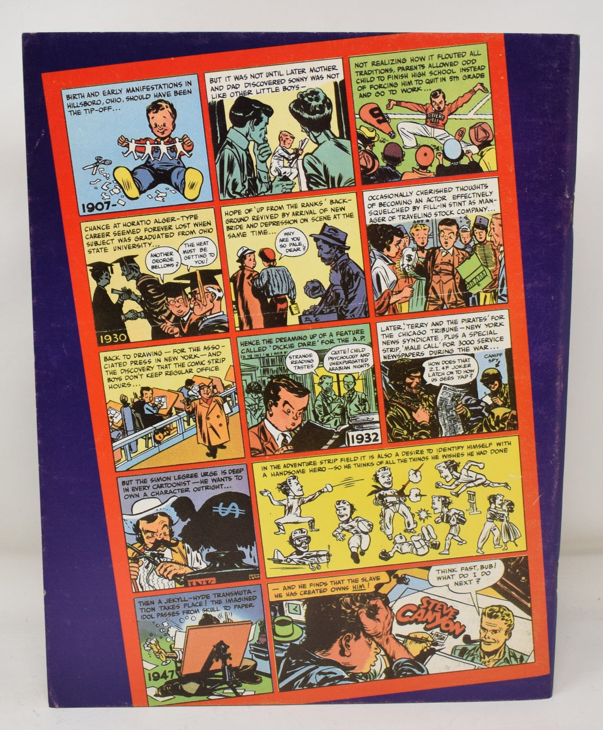 Steve Canyon Magazine TPB 1 Kitchen Sink 1983 VF Milton Caniff