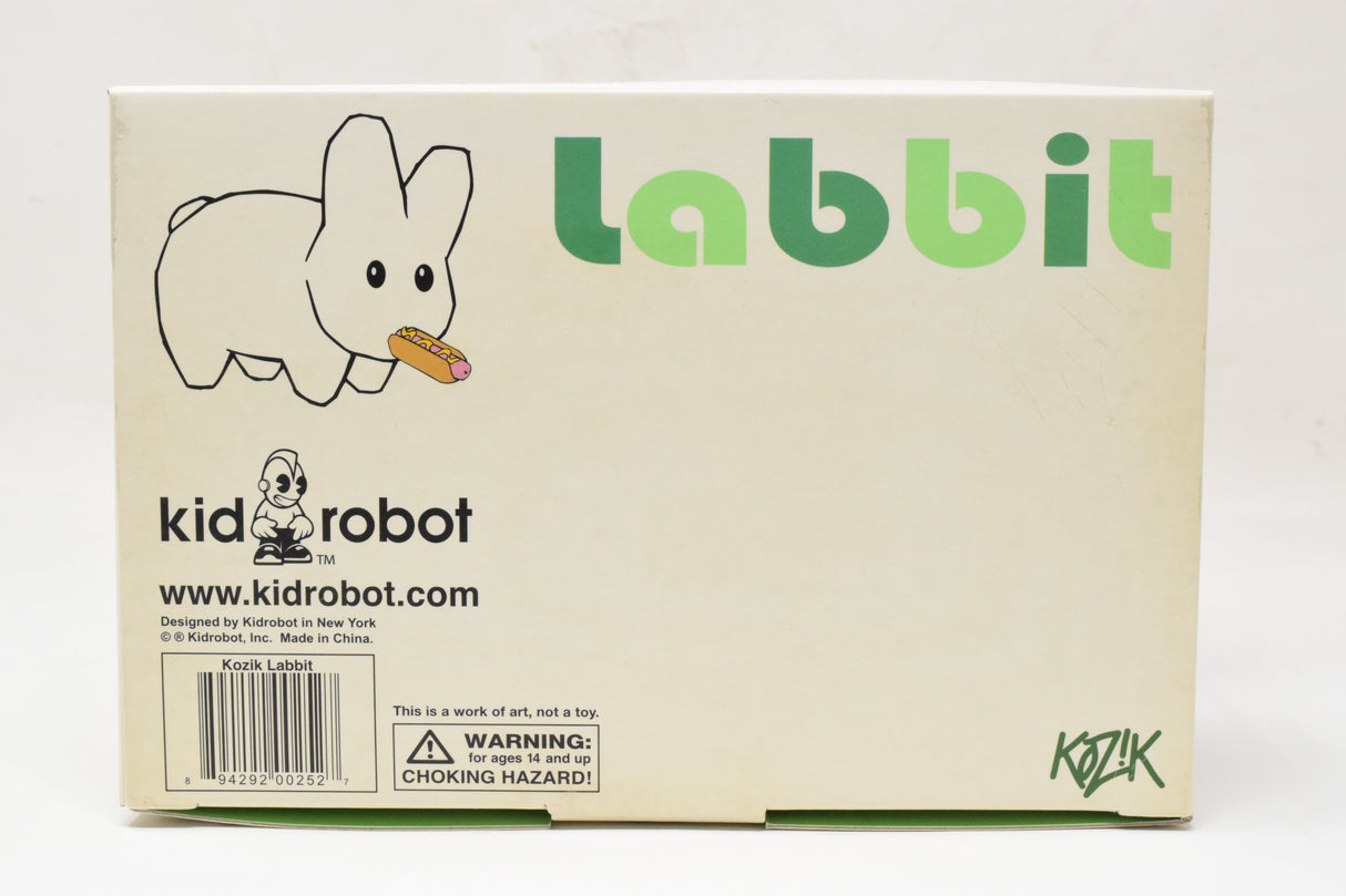 Frank Kozik Kidrobot Labbit Make Face For Happ Soda Pipe NIB Signed