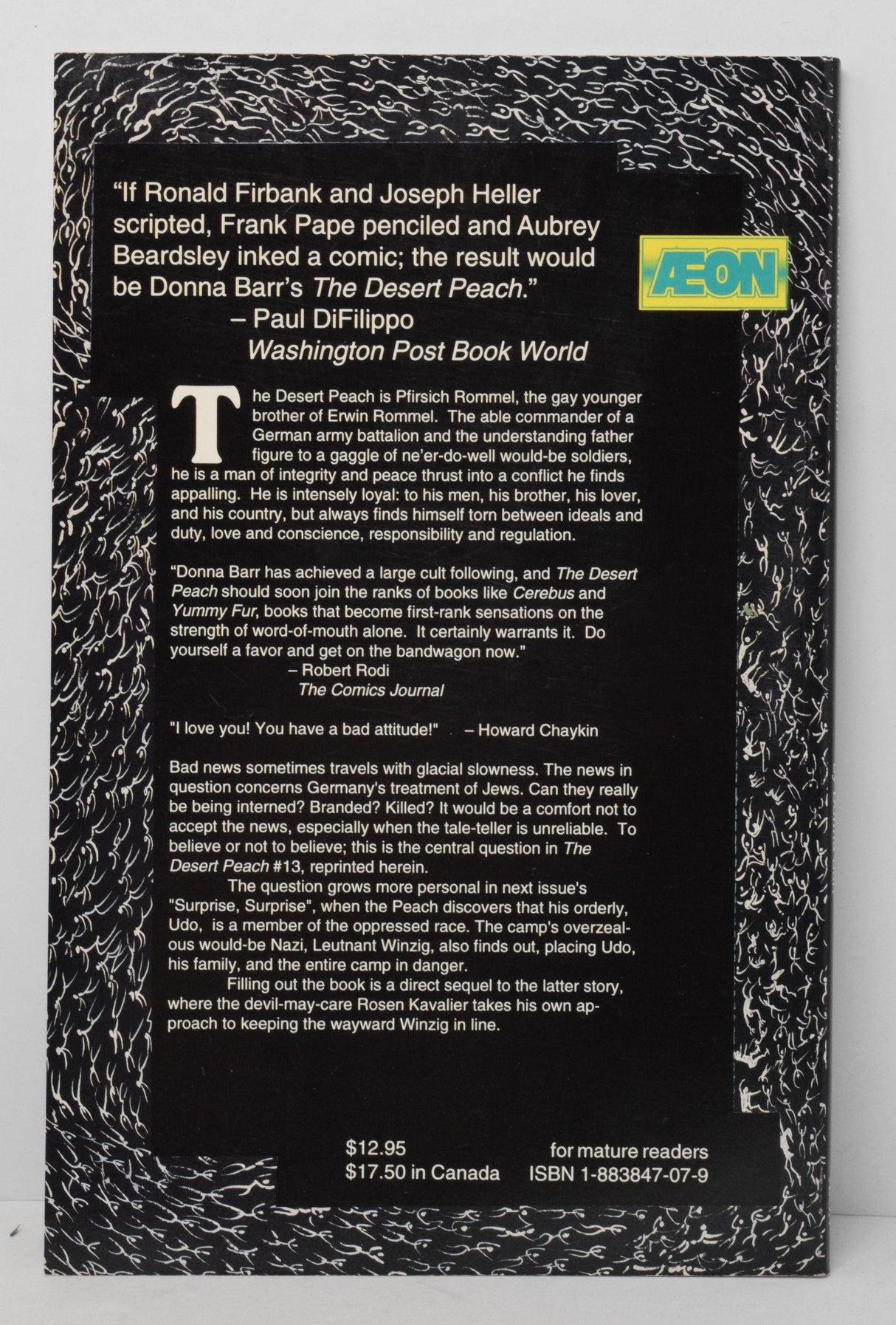 Desert Peach Belief Systems TPB Aeon 1994 NM- 9.2 Donna Barr 13 - 15