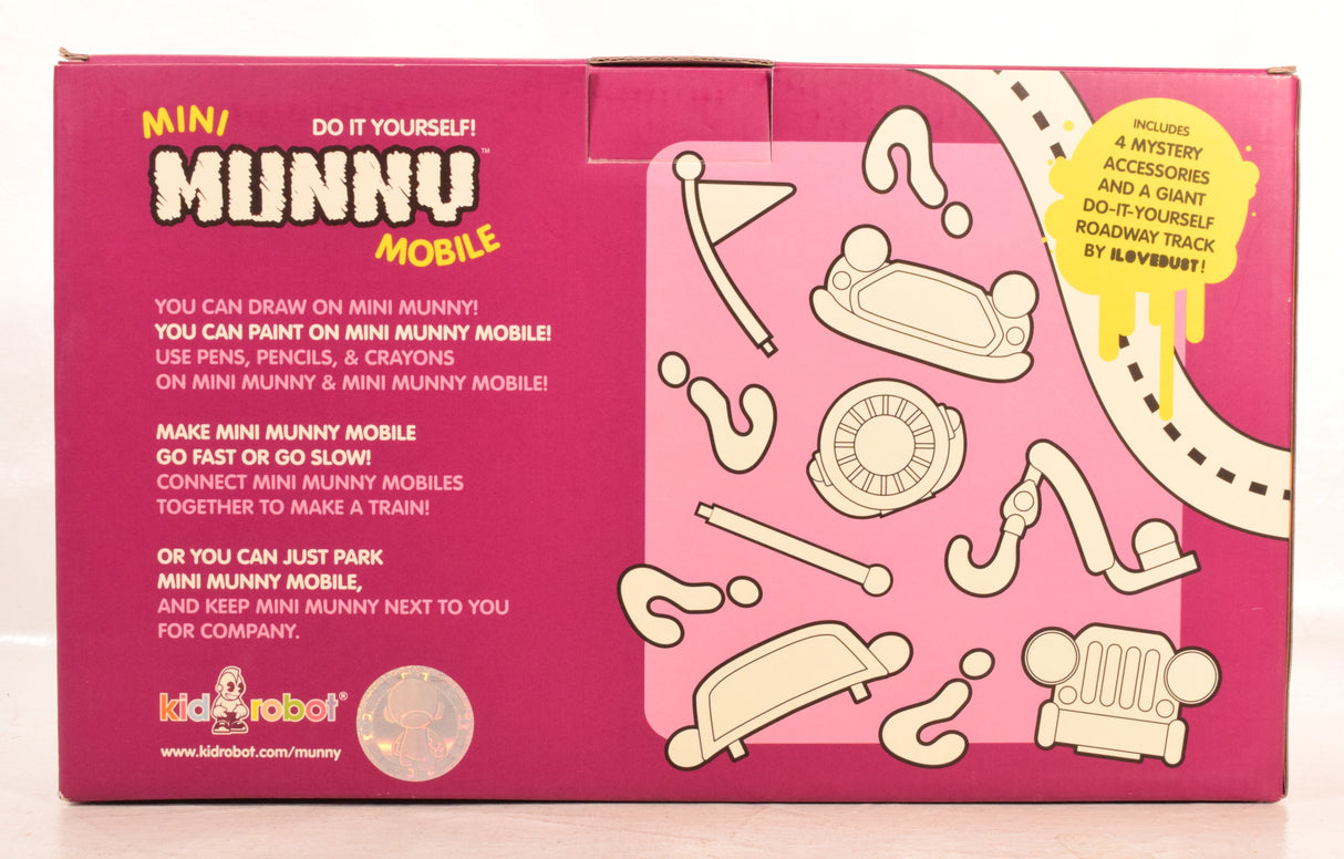 Kidrobot Mini Munny Mobile Munnyworld White Vinyl Toy