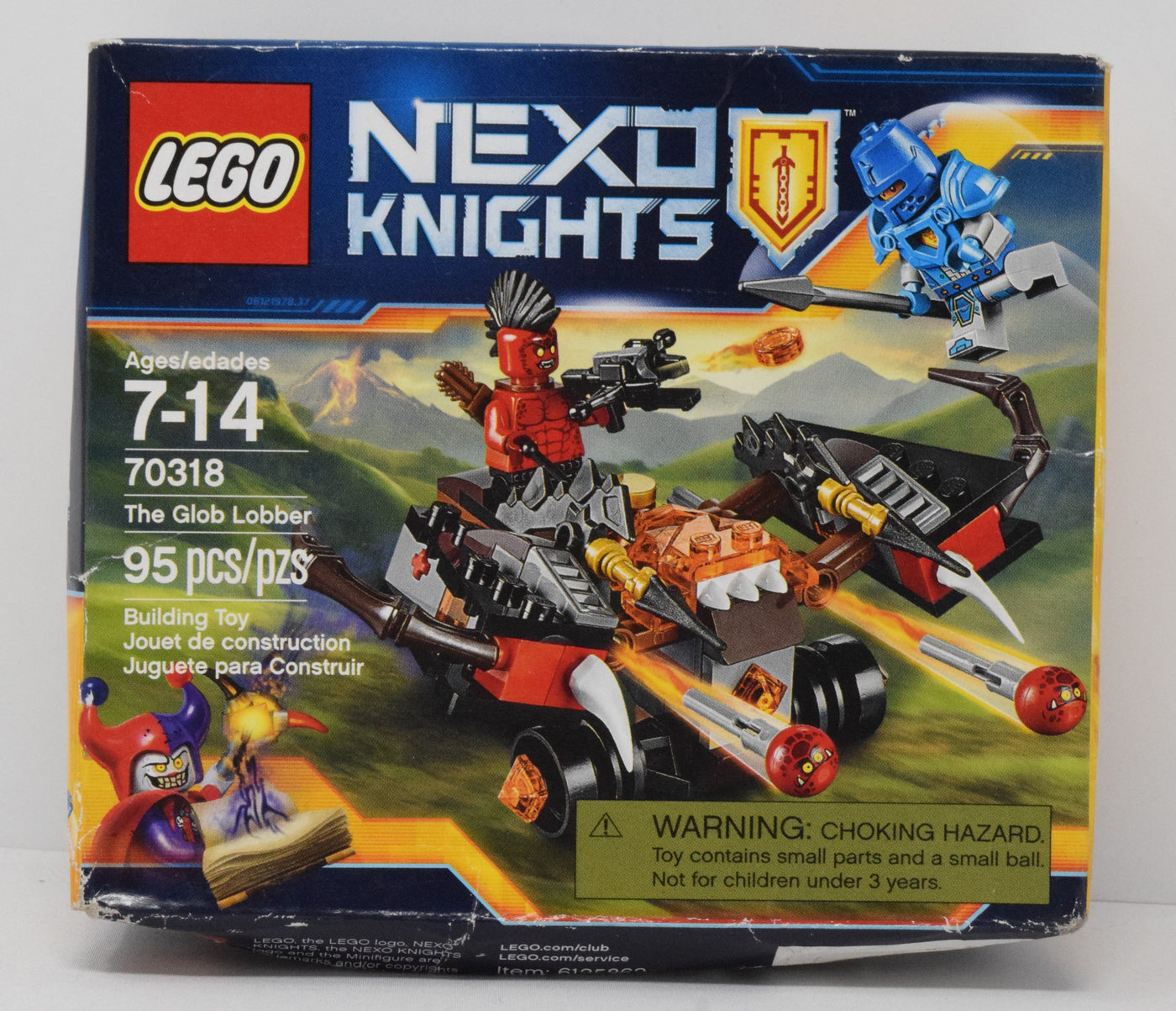 Lego Nexo Knights Glob Lobber Set 70318 New
