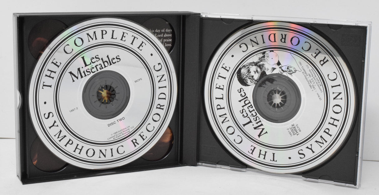 Les Miserables Soundtrack CD The Complete Symphonic Recording