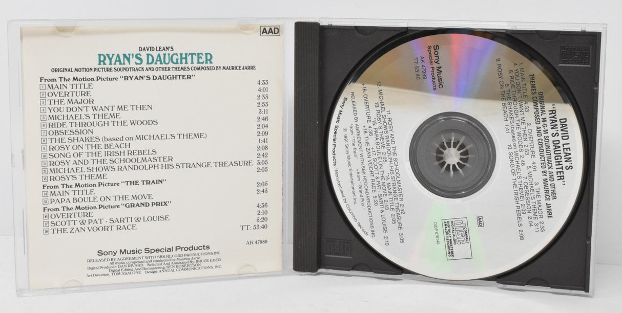 Ryans Daughter Soundtrack CD Maurice Jarre Sony