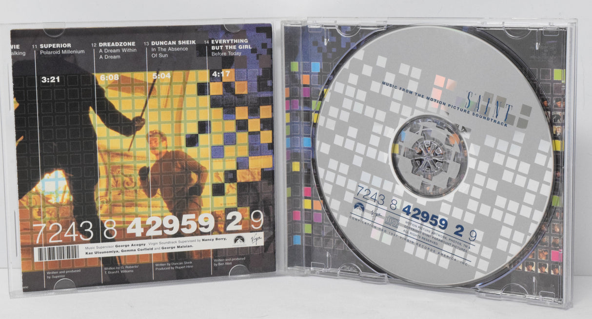 The Saint Soundtrack CD Moby Daft Punk Chemical Brothers Underworld