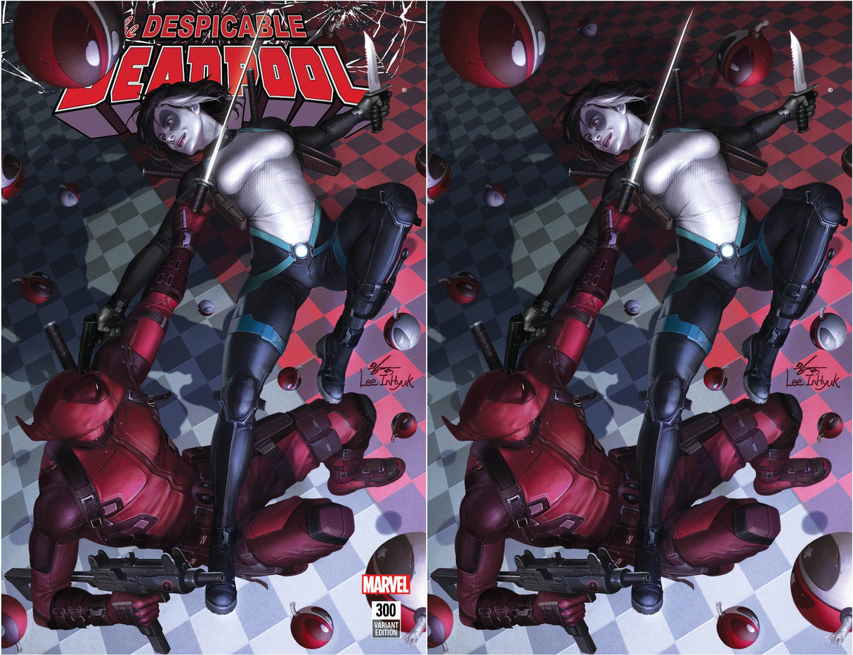 Despicable Deadpool 300 Marvel In-Hyuk Lee Variant Golden Apple Comics