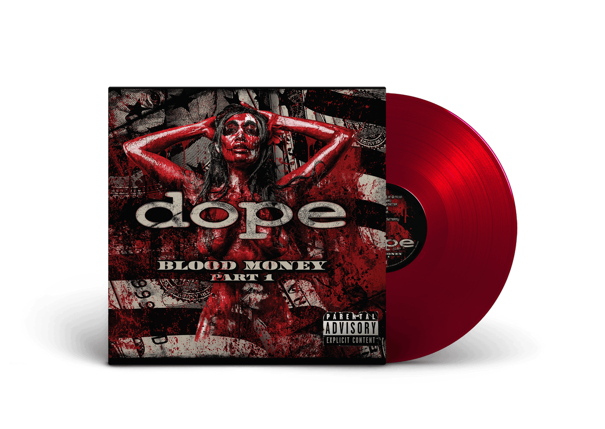 Dope - Blood Money Part 1 Opaque Deep Red Vinyl