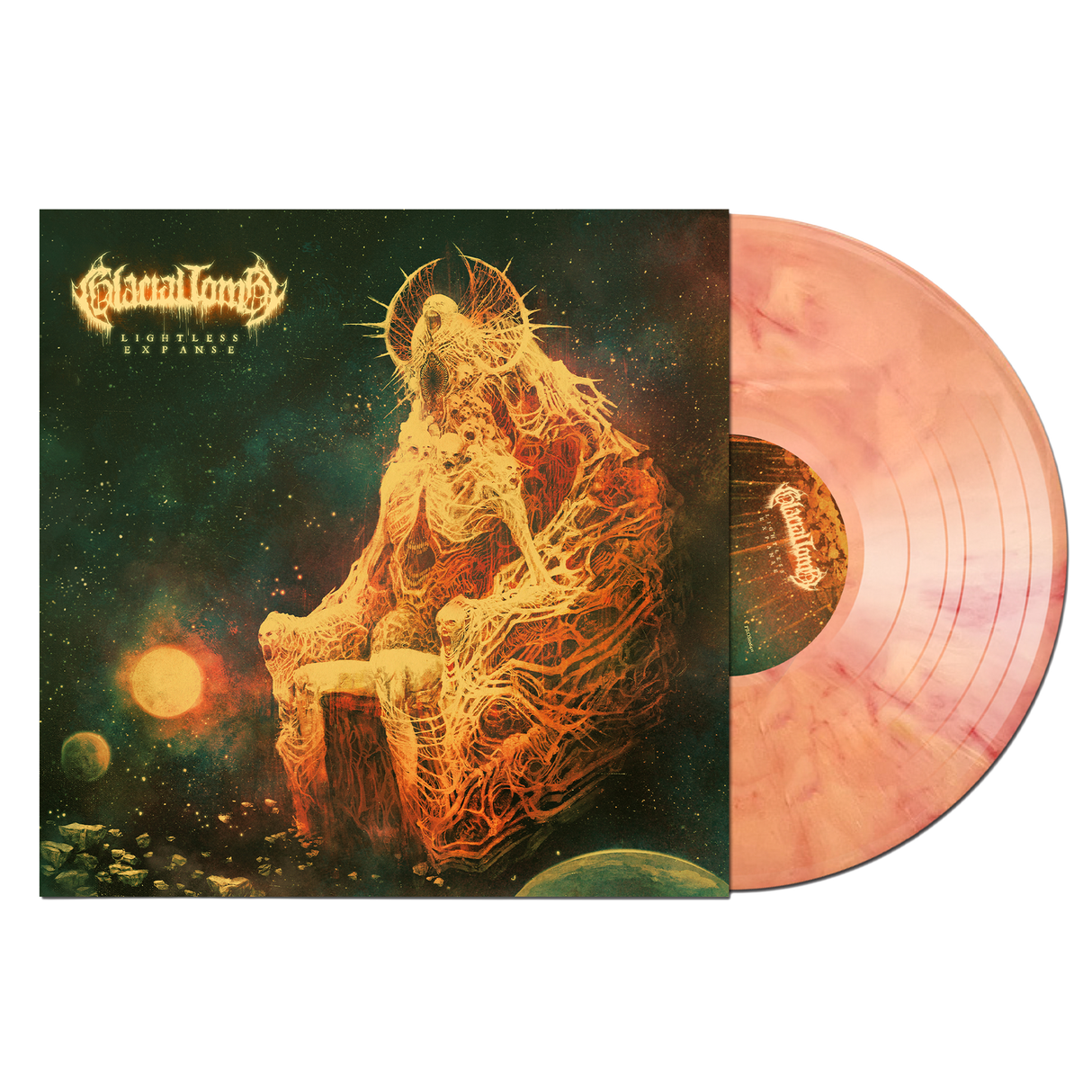 Glacial Tomb - Lightless Expanse - Crimson Decay LP