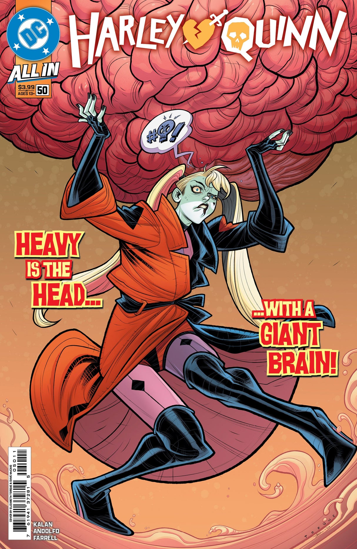 Harley Quinn #50 A Elizabeth Torque Elliott Kalan (04/23/2025) Dc